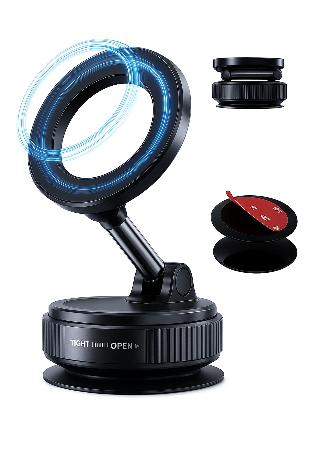 Vacuum Suction Magnetic Bracket